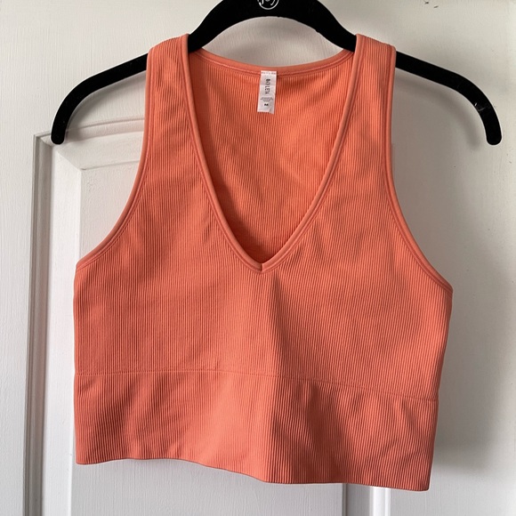 Athleta Aurora Seamless crop rib tank - Picture 1 of 3